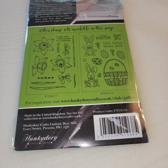 Hunkydory For the Love of Stamps Dino Friends Dinosaur Clear Stamps - Picture 2 of 2